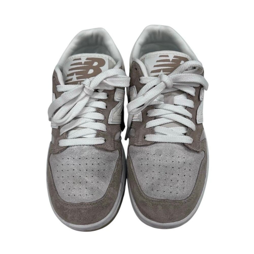 New Balance 480 Sneakers Unisex Sz W7/M5.5 Moonbeam Sea Salt Grey Layered Suede - Picture 6 of 10